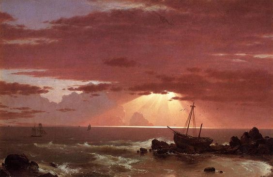 The Wreck by Frederic Edwin Church