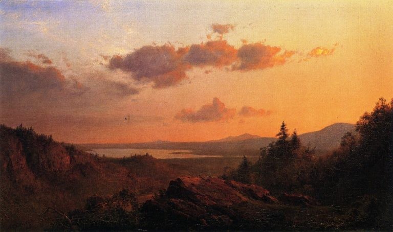 View of the Hudson River from Olana by Frederic Edwin Church