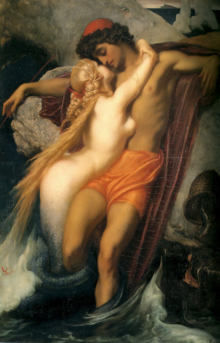 The Fisherman and the Siren by Frederic Leighton