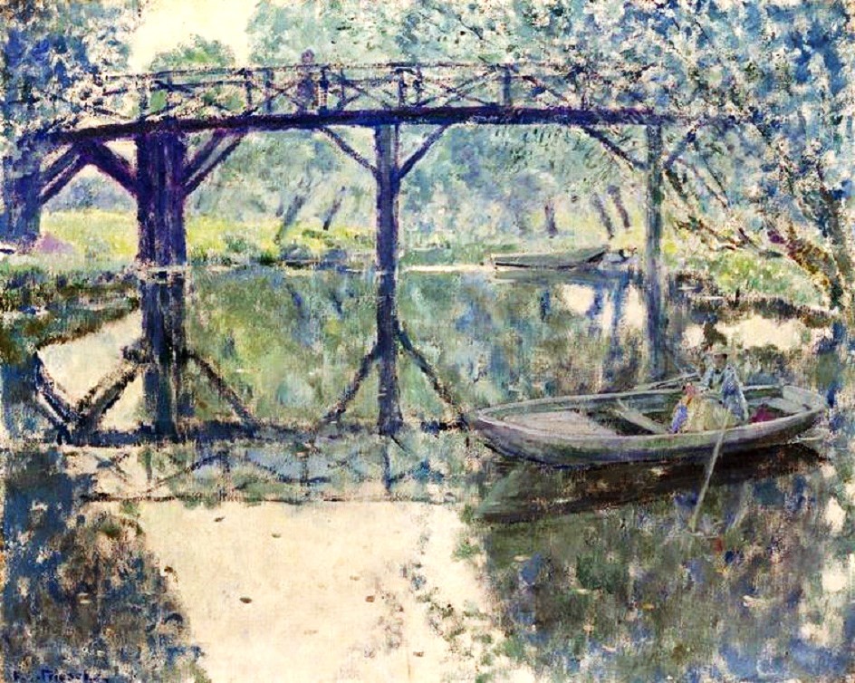 The Bridge, Giverny by Frederick Carl Frieseke