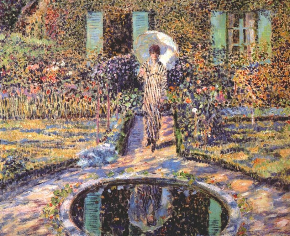 The Garden by Frederick Carl Frieseke