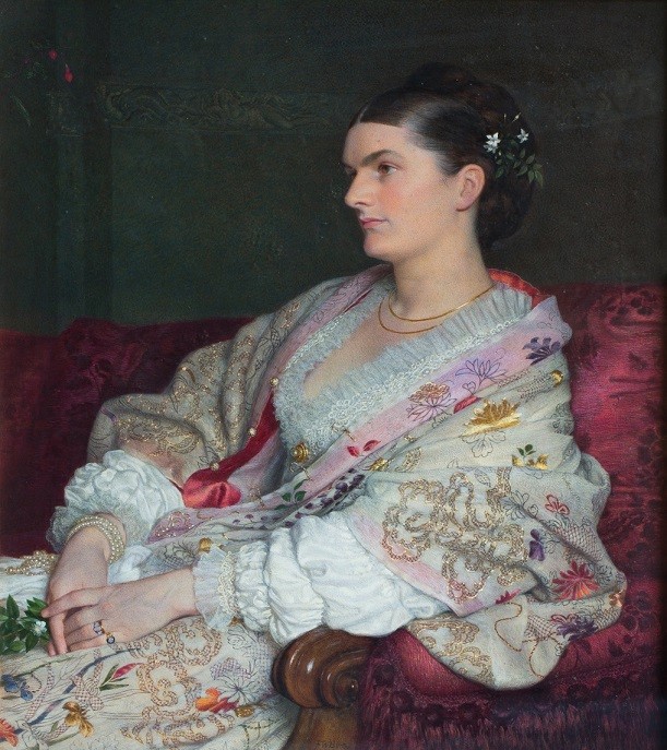 Mrs. George Nee Elizabeth Blakeway by Frederick William Burton