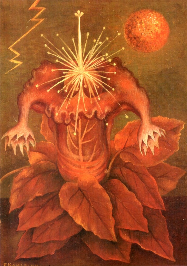 Flower of Life (Flame Flower) by Frida Kahlo