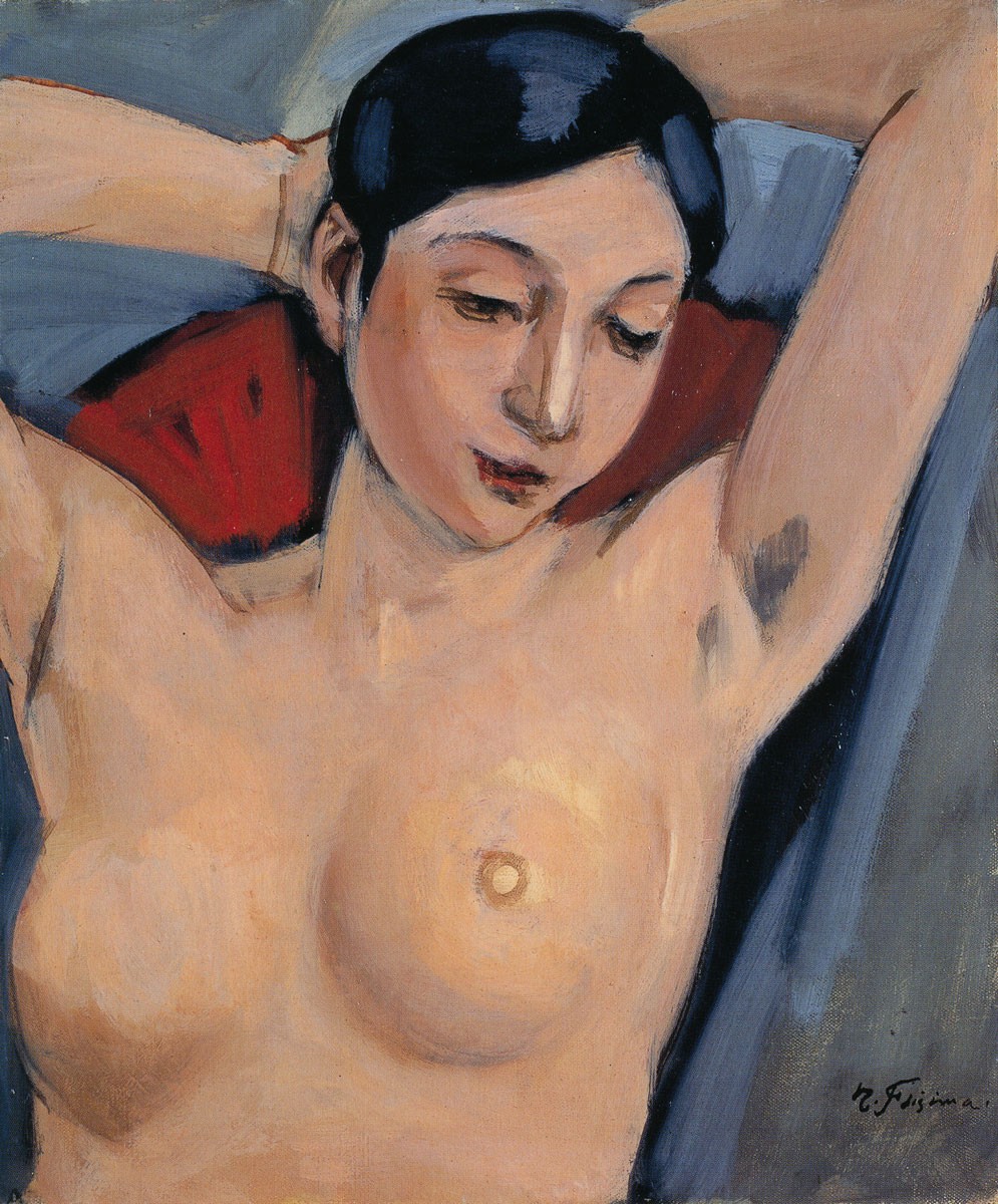 Female Nude, by Fujishima Takeji