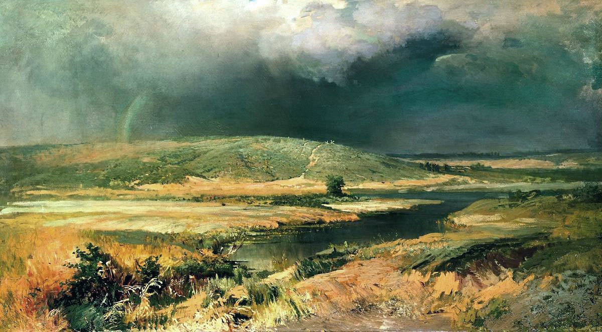 Volga Lagoon by Fyodor Vasilyev
