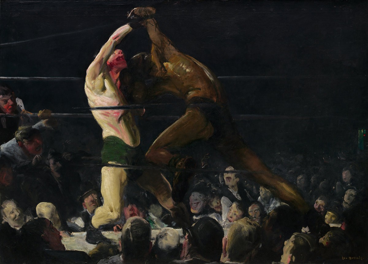Both Members of This Club by George Bellows