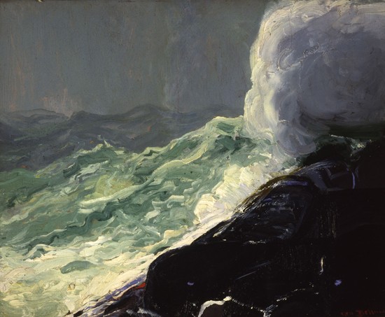 Churn and Break by George Bellows