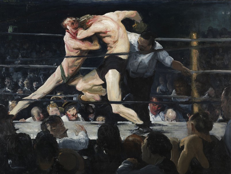 Stag at Sharkey’s by George Bellows