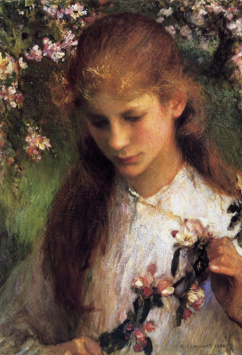 Apple Blossom by George Clausen
