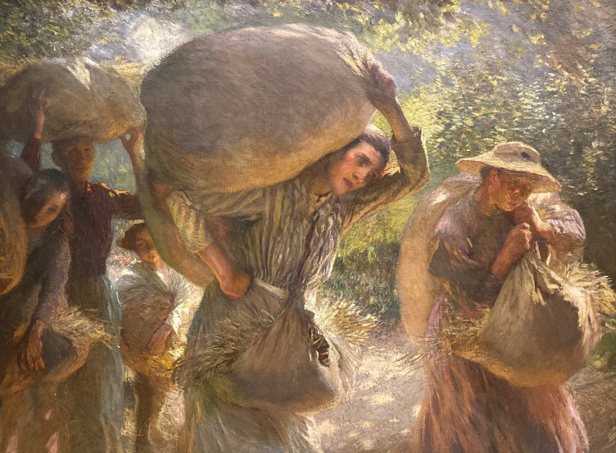 Gleaners Coming Home by George Clausen