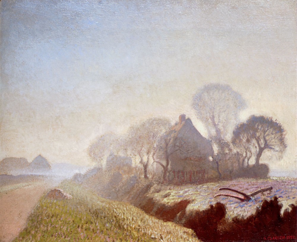 Morning in November by George Clausen