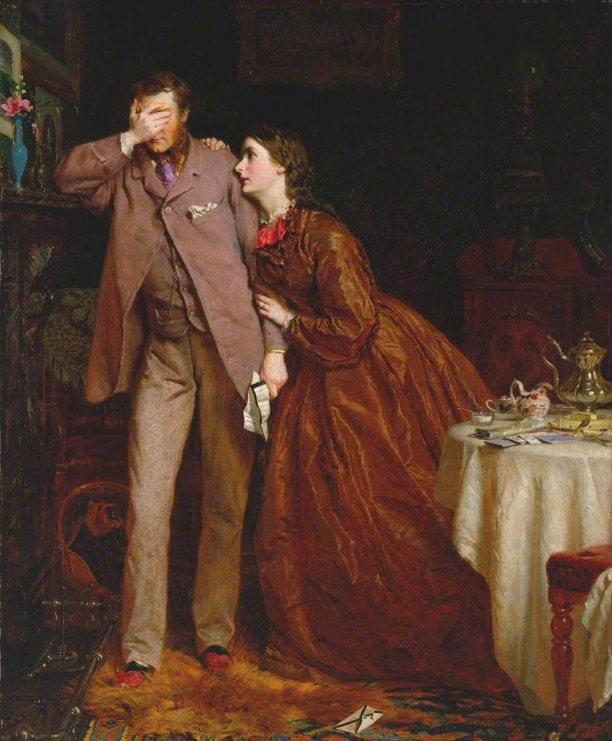 Woman’s mission: companion of manhood by George Elgar Hicks