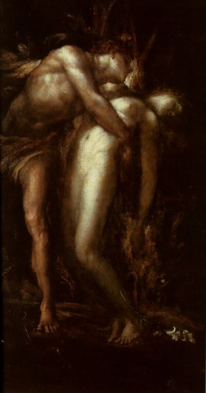 Orpheus and Eurydice by George Frederick Watts