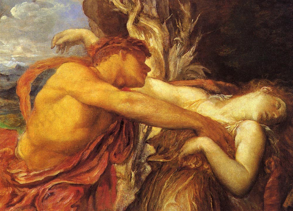 Orpheus And Eurydice by George Frederick Watts