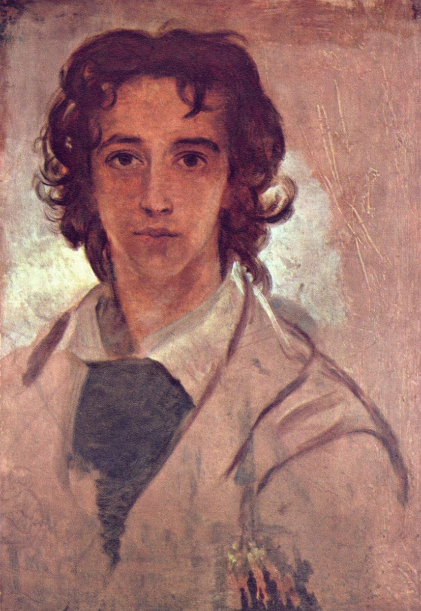 Self-Portrait as a Young Man by George Frederick Watts