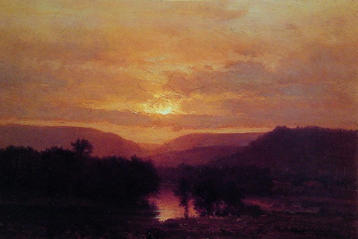 Sunset by George Inness