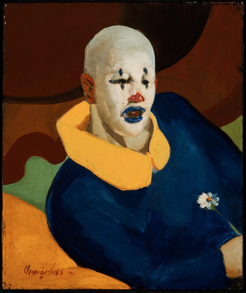 A Clown by George Luks