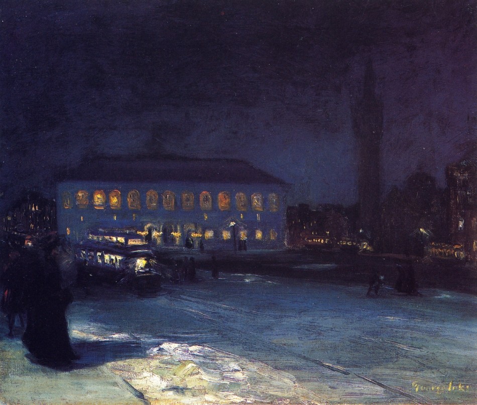 Copley Square by George Luks