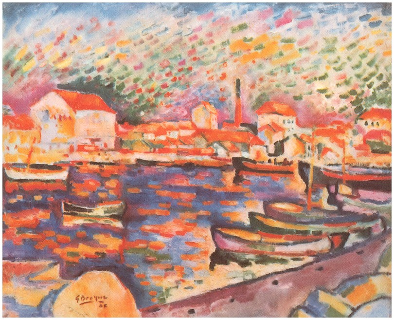 La Ciotat Harbor by Georges Braque