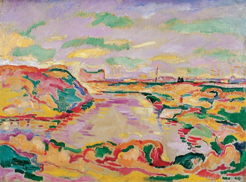 Landscape near Antwerp by Georges Braque