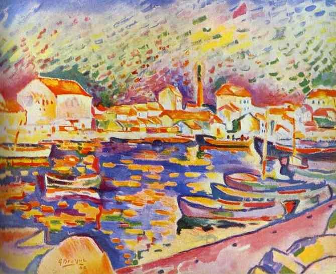 The Estaque by Georges Braque