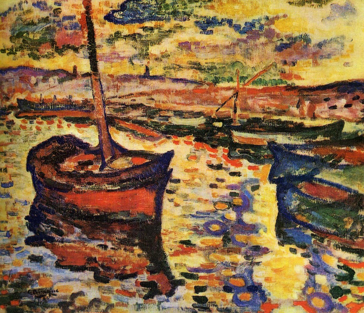 The Harbor by Georges Braque