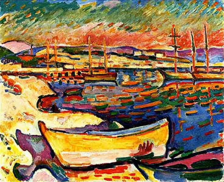 Yellow Seacoast by Georges Braque