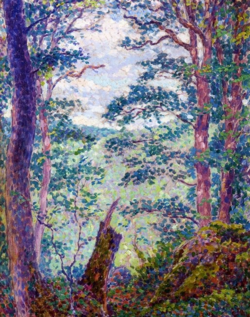 In the Forest by Georges Lacombe