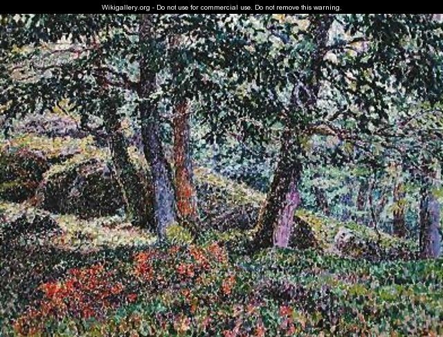 Oaks and Blueberry Bushes by Georges Lacombe