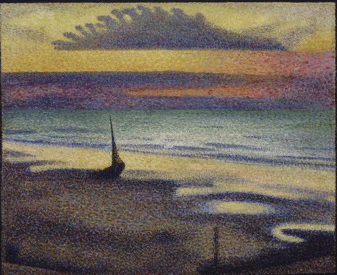 Beach at Heist by Georges Lemmen