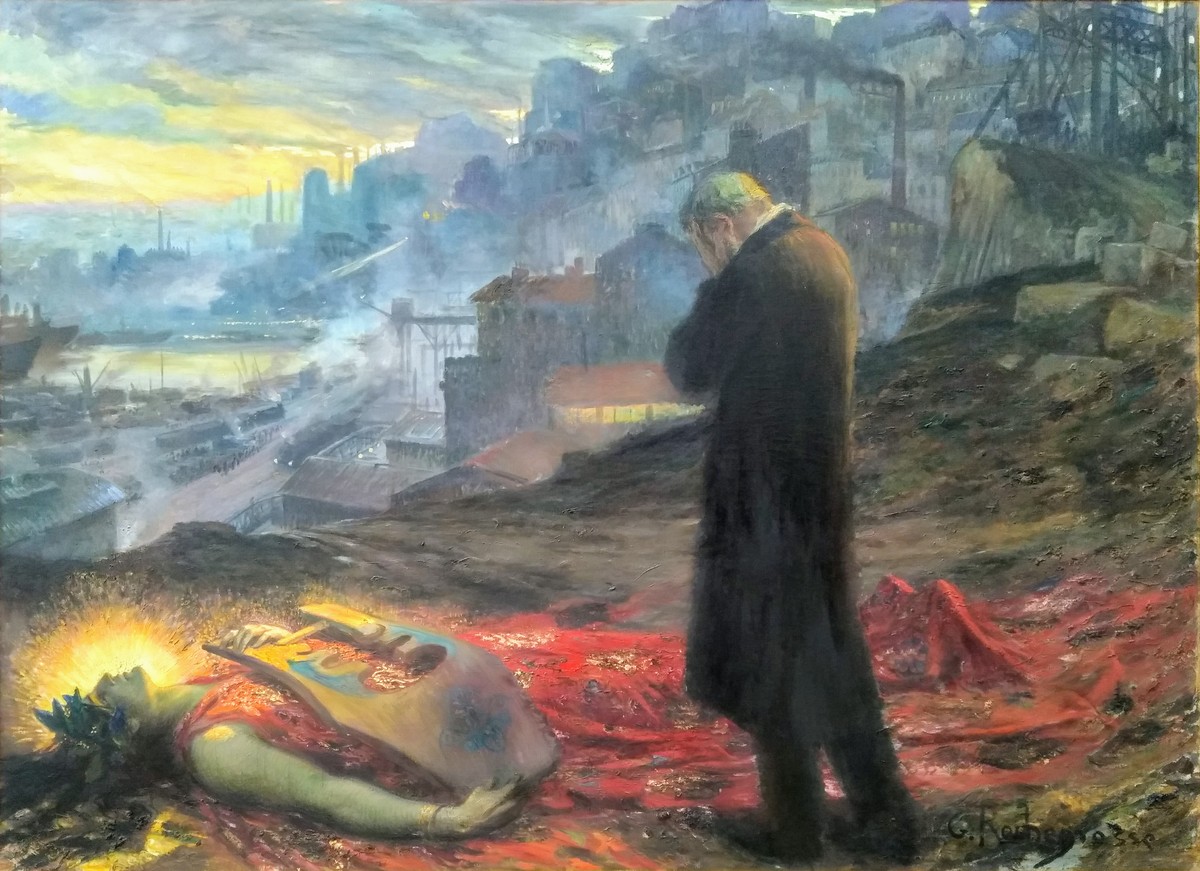 La Mort De La Pourpre by Georges Rochegrosse