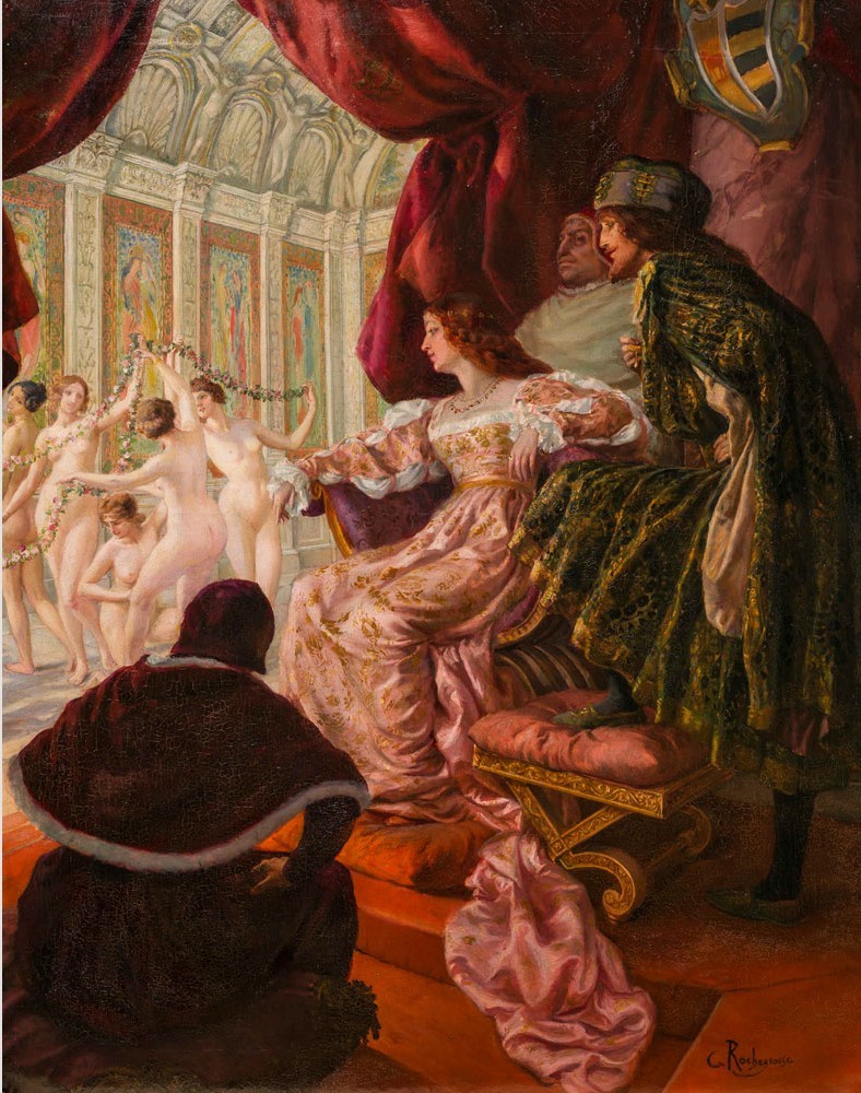 Lucrèce Borgia by Georges Rochegrosse
