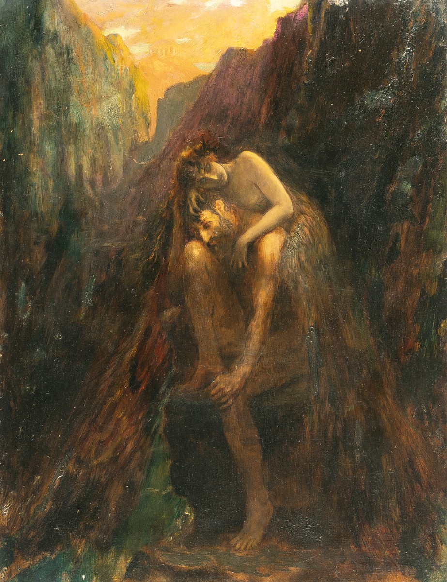 Œdipe by Georges Rochegrosse