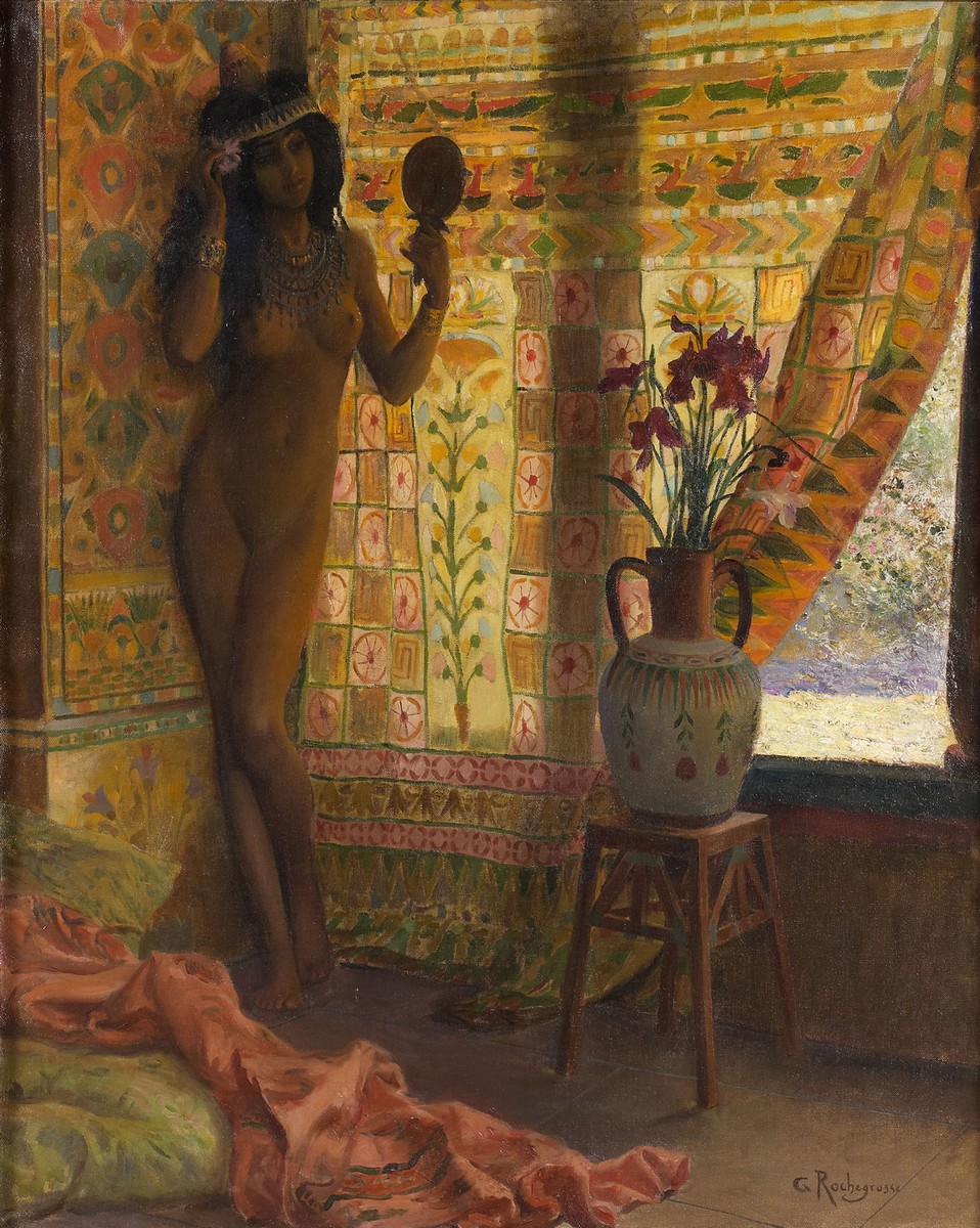 The Mirror by Georges Rochegrosse