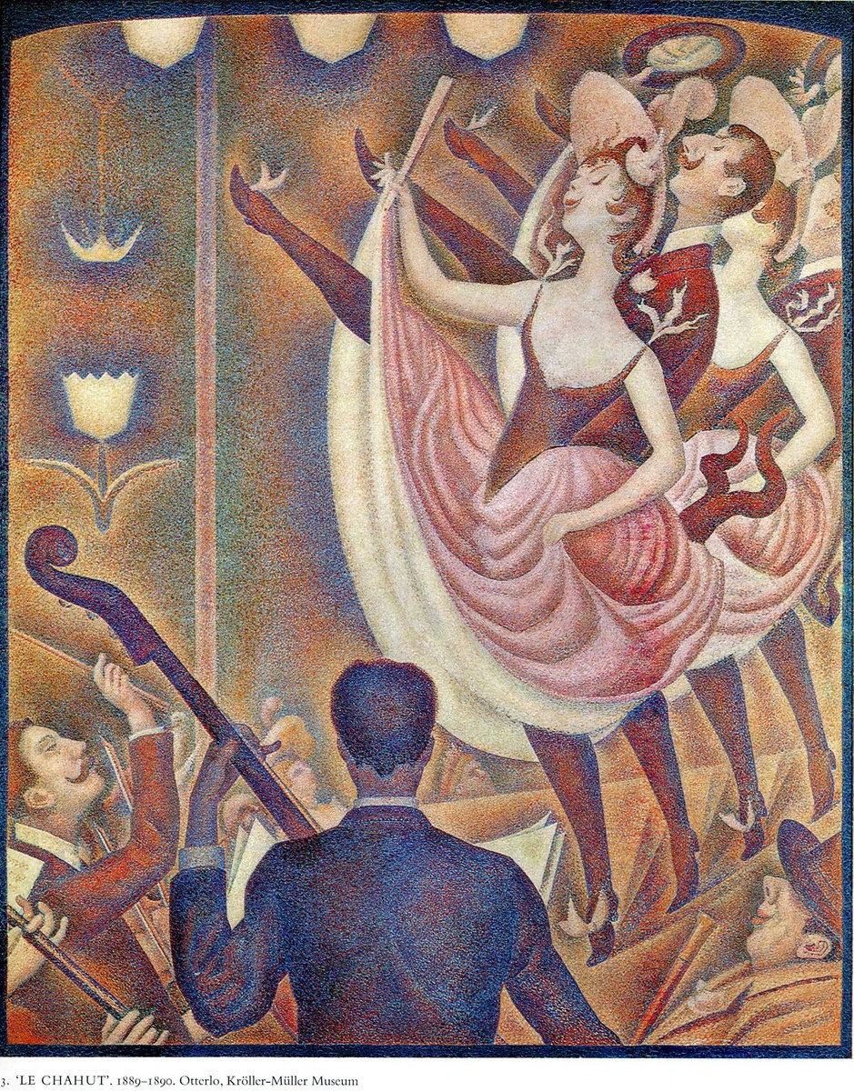 Chahut by Georges Seurat