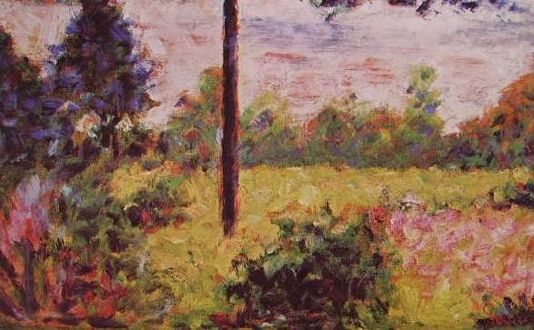 Forest of Barbizon by Georges Seurat