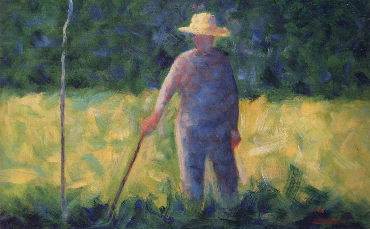 Gardener by Georges Seurat