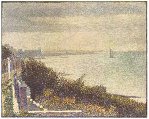 Grandcamp, Evening by Georges Seurat