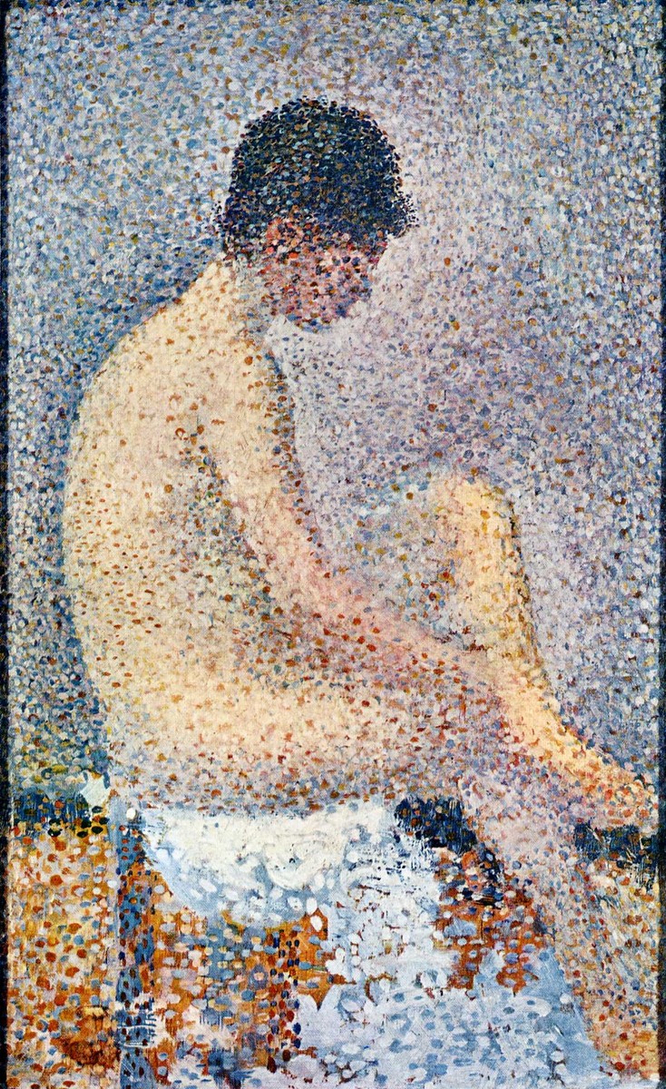Model in Profile by Georges Seurat
