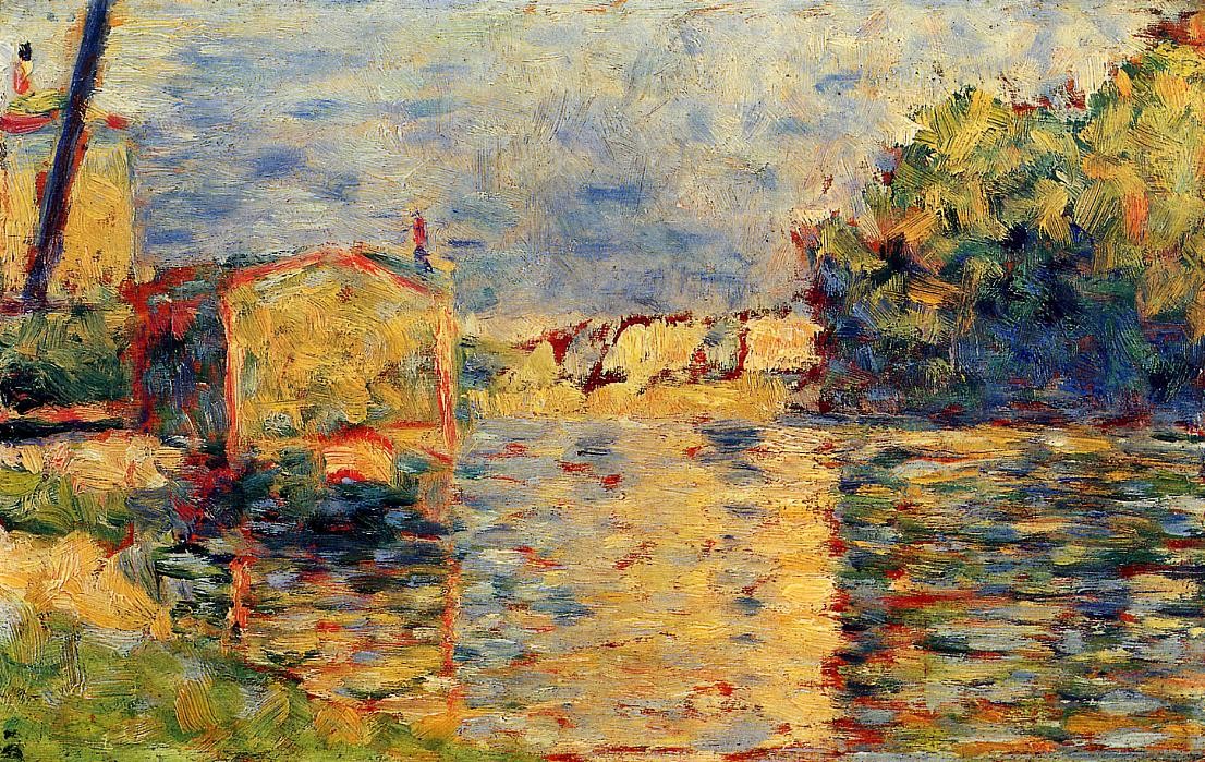 River's Edge by Georges Seurat