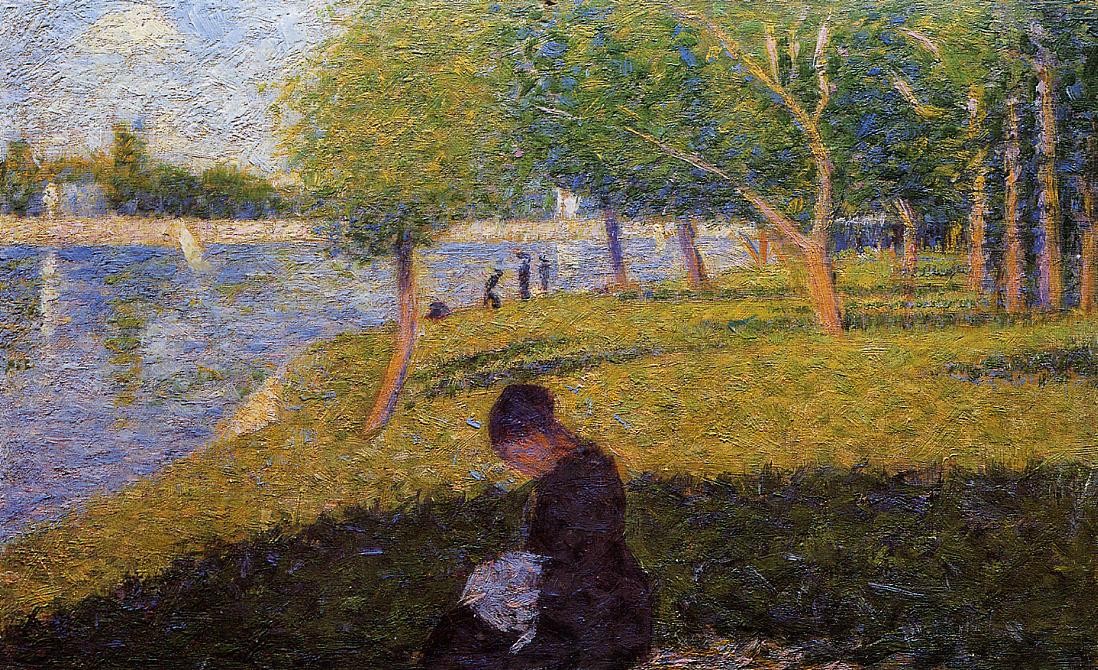 Study for 'A Sunday Afternoon on the Island of La Grande Jatte' by Georges Seurat