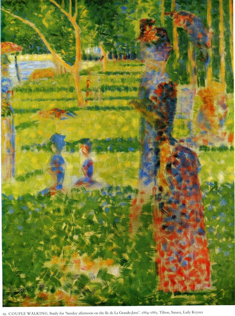 The Couple by Georges Seurat