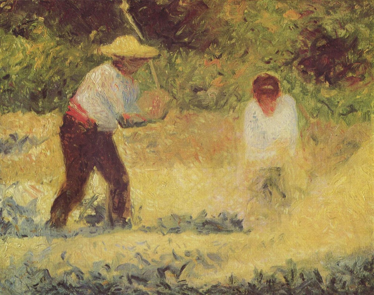 The Stone Breaker by Georges Seurat