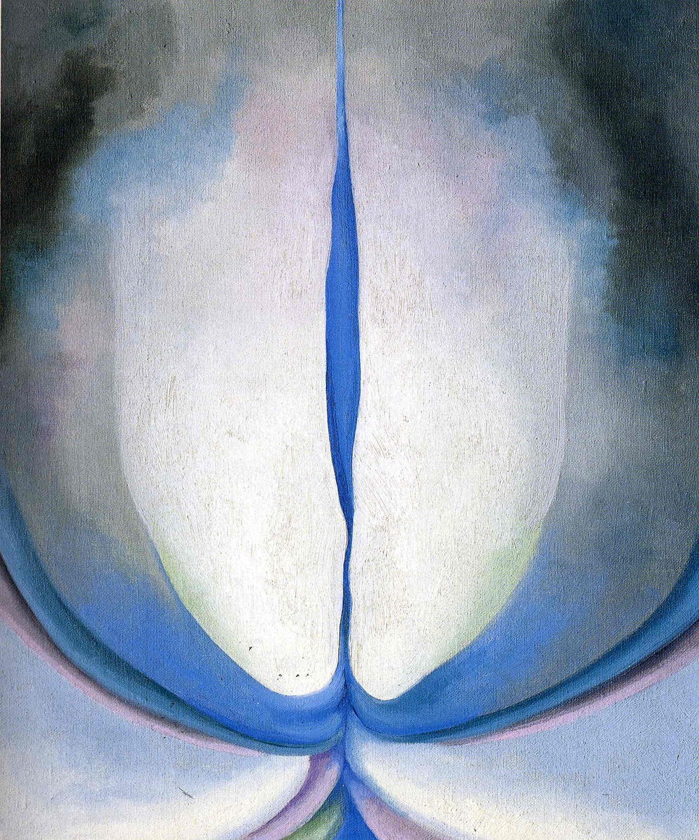 Blue Line by Georgia O'Keeffe