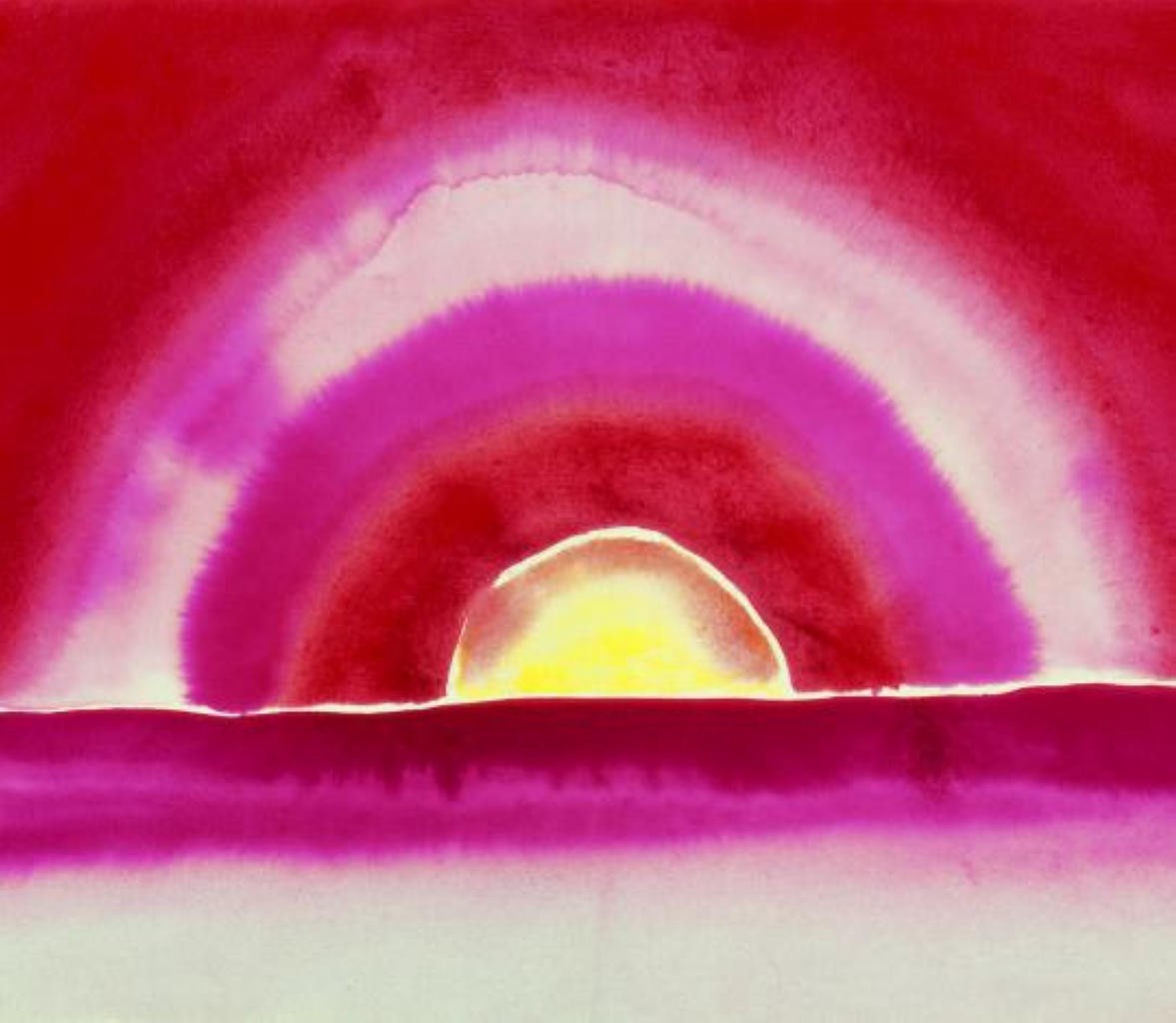 Sunrise by Georgia O'Keeffe