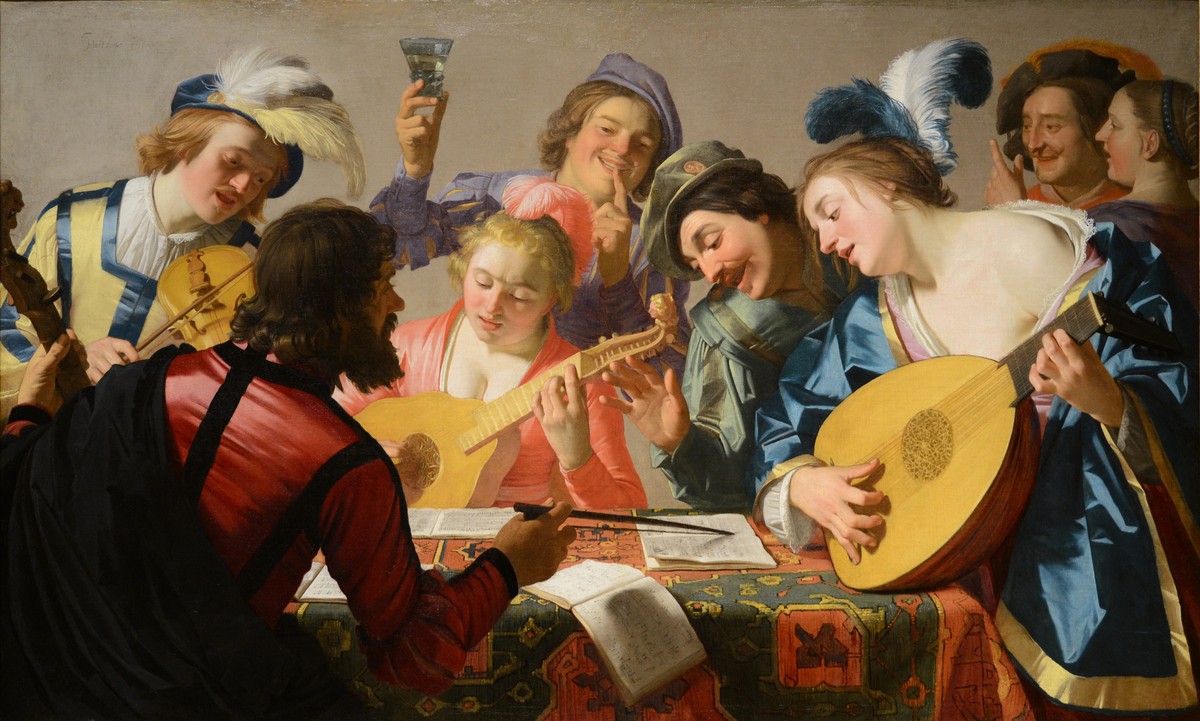 The Concert by Gerard van Honthorst