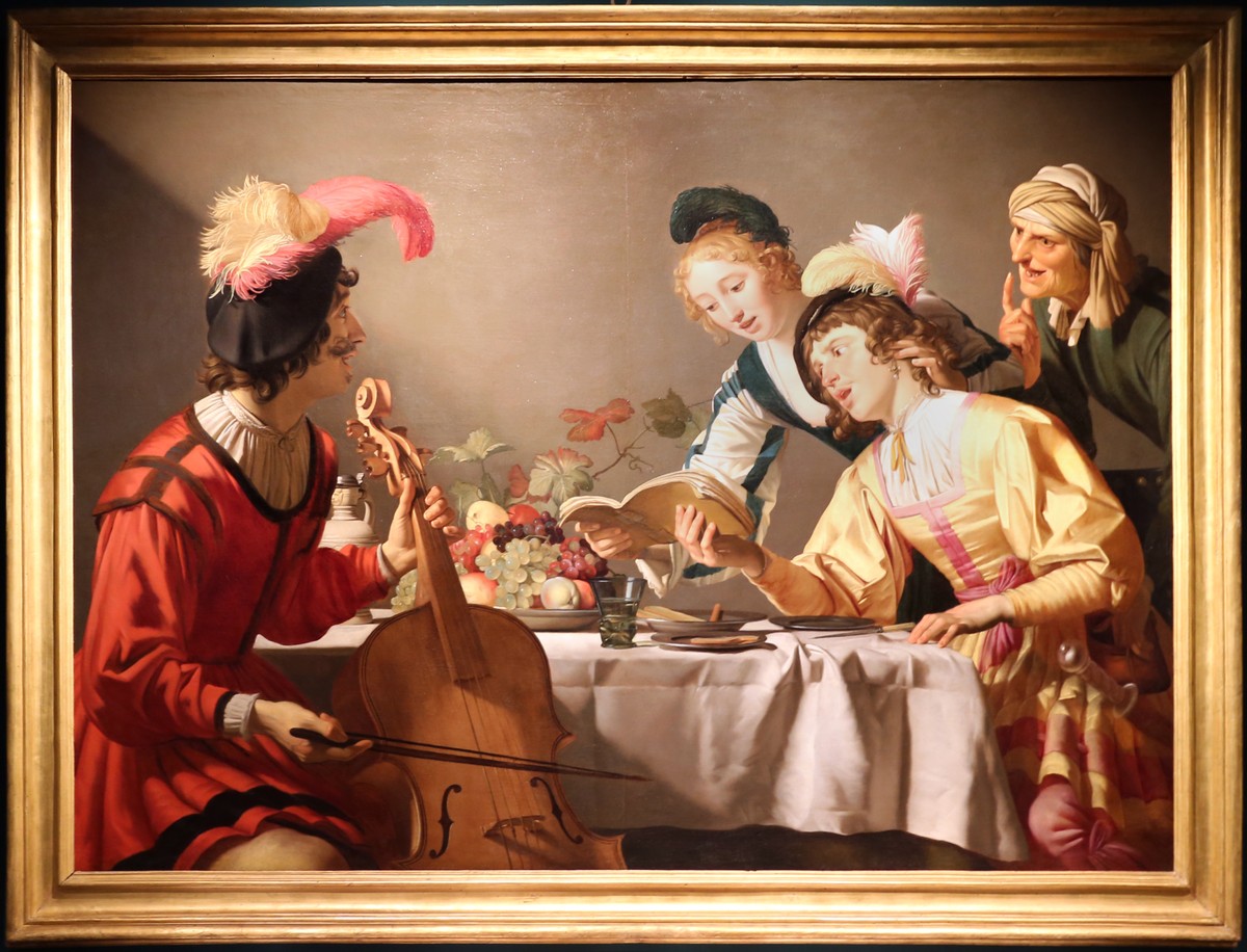 The Concert by Gerard van Honthorst