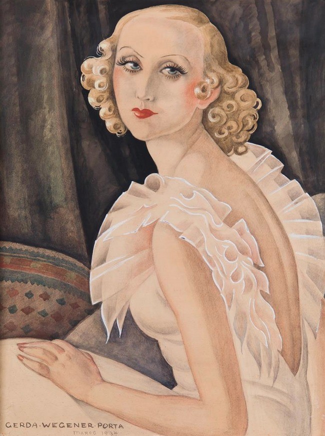 Maggi Baaring by Gerda Wegener