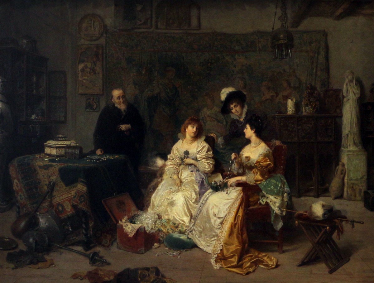 An antiquarian by Gerolamo Induno