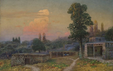 Armenian village at sunrise by Gevorg Bashindzhagian